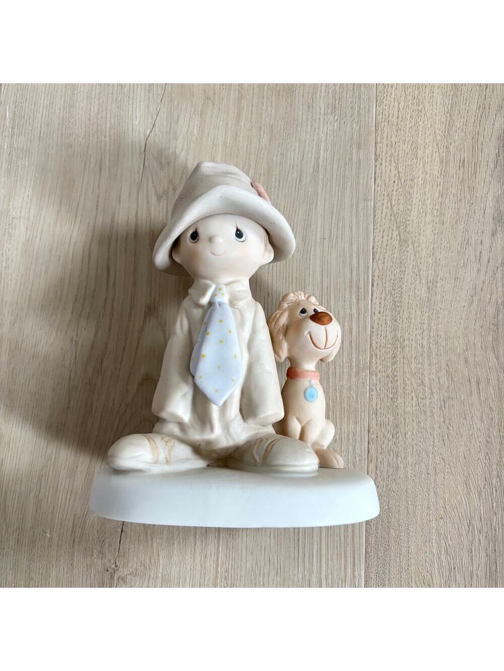 Precious Moments EUC "To A Special Dad" Jonathan & David Porcelain Figurine
